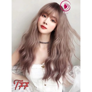 TÓC GIẢ NỮ NGUYÊN ĐẦU LOẠI CAO CẤP TẶNG LƯỚI TRÙM ĐẦU- TÓC GIẢ MÀU NHUỘM ĐEN HỒNG SIÊU HOT MỚI MẺ