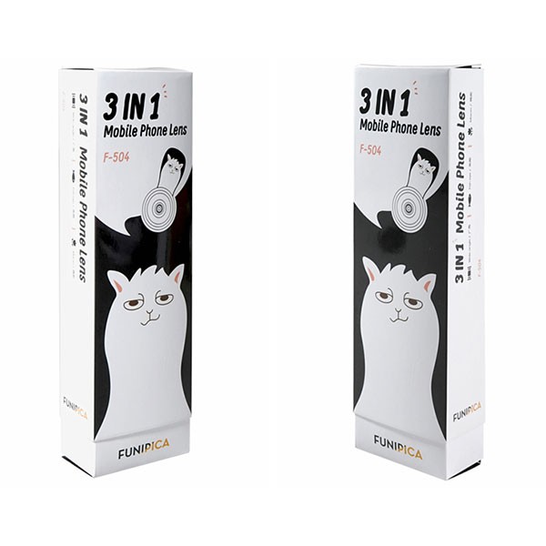 ỐNG KÍNH 3 TRONG 1 CHO ĐIỆN THOẠI SIÊU KUTE F-504