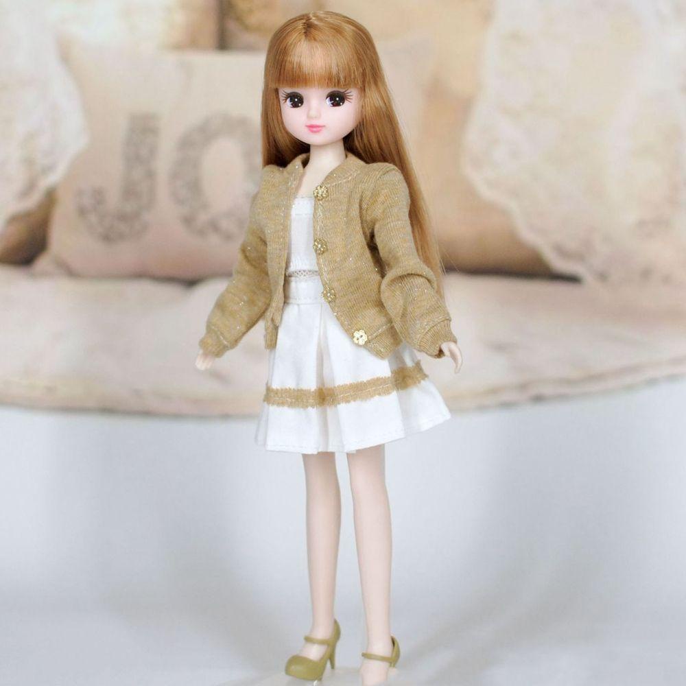 Áo Sweater Dệt Kim Thủ Công Thời Trang Cho Búp Bê