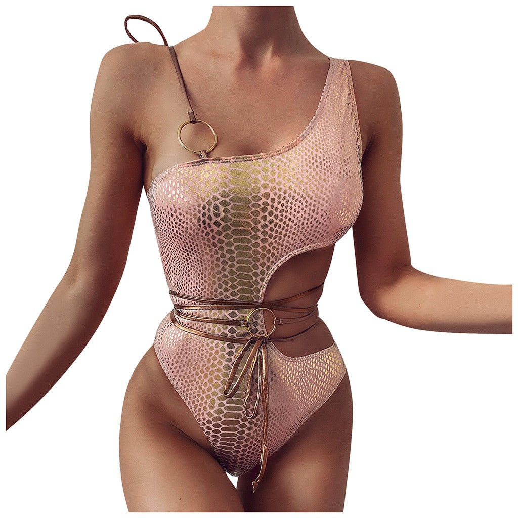 Đồ bơi một mảnh thiết kế miếng độn nâng ngực gợi cảm cho nữ | BigBuy360 - bigbuy360.vn