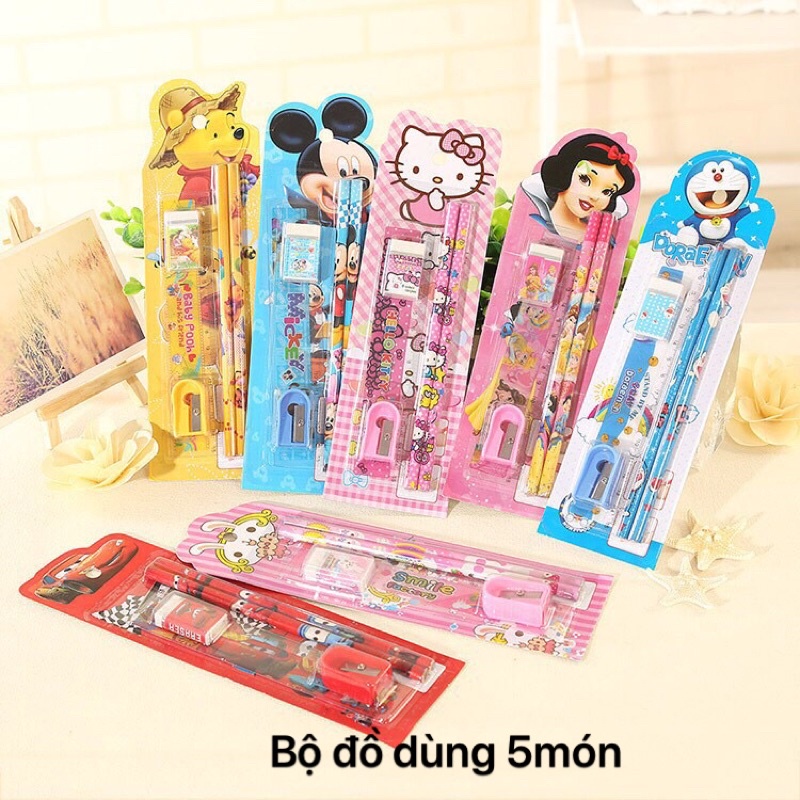 BỘ ĐỒ DÙNG 5 MÓN