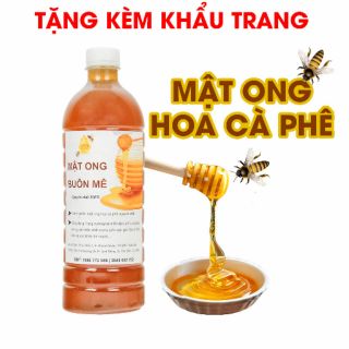 [Freship Extra] 1 Lít Mật Ong Nguyên Chất Buôn Mê Đắk Lắk Hoa Cà Phê
