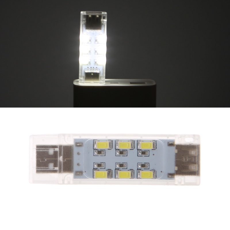 Đèn Led USB Mini 12 Bóng Thiết Kế Hai Mặt Tiện Dụng Khi Đi Cắm Trại