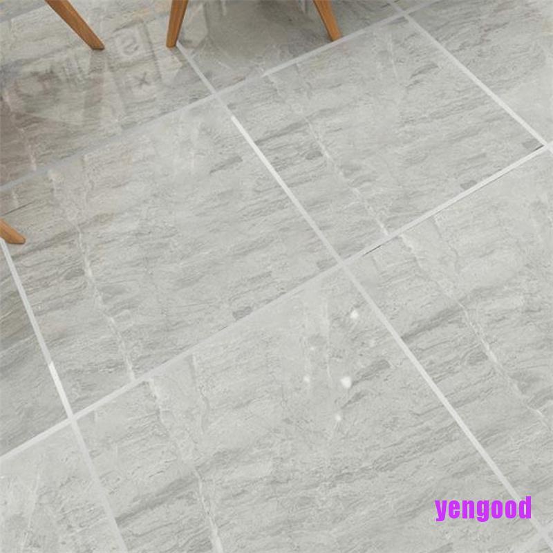 Cuộn Giấy Dán Gạch Sứ Màu Vàng / Bạc / Đen Chống Ẩm Mốc Tiện Dụng Cho Gia Đình