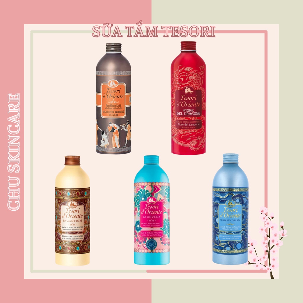 SỮA TẮM TESORI HƯƠNG NƯỚC HOA
