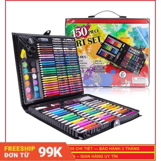 Hộp bút màu siêu to khổng lồ 150 chi tiết cao cấp - bảo hành 3 tháng