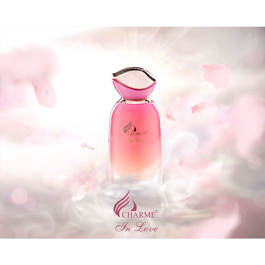 Nước hoa nữ chính hãng, Charme In Love, lưu hương lâu, gợi cảm, quyến rũ, và lôi cuốn, 100ml