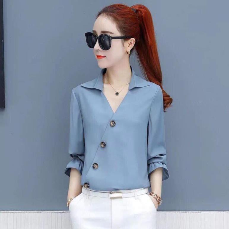 [ XẢ KHO KHÔNG LỢI NHUẬN ] - SƠ MI CÔNG SỞ NỮ TRẺ TRUNG - HÀNG VIỆT NAM CHẤT LƯỢNG CAO - CHÍNH HÃNG | BigBuy360 - bigbuy360.vn