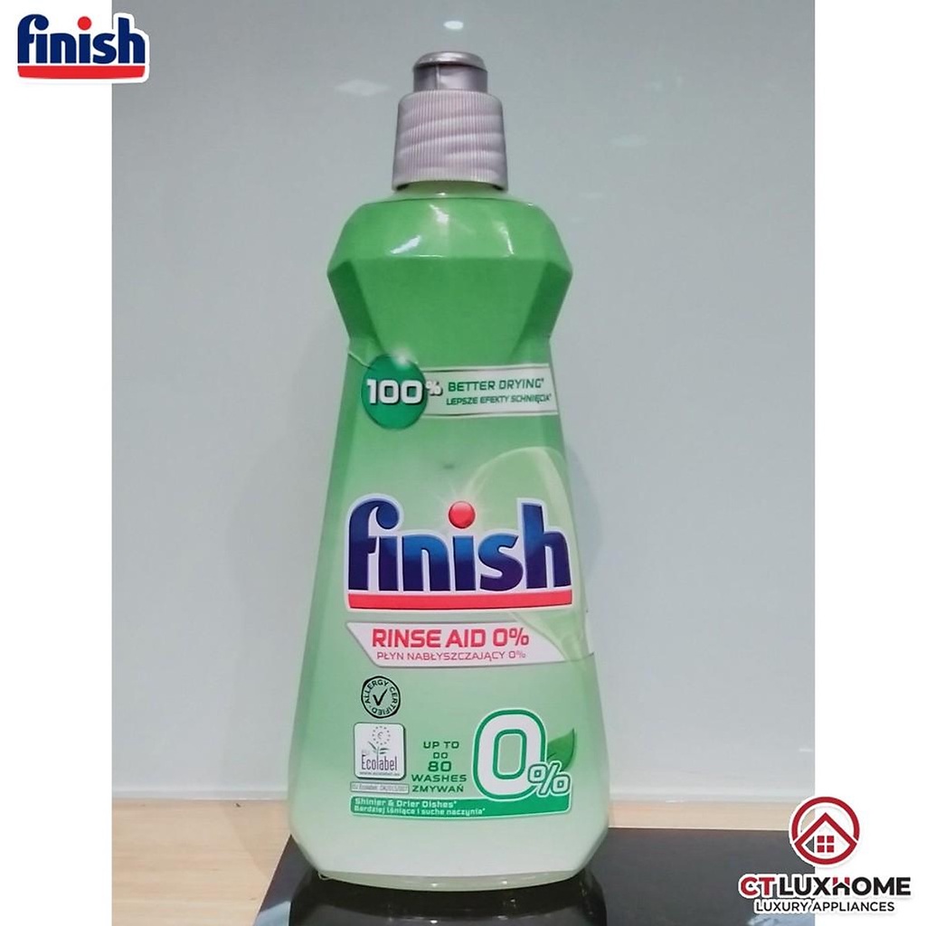 Nước làm bóng Finish dùng cho máy rửa bát máy rửa chén