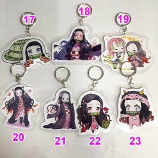 Móc khóa anime Kimetsu No Yaiba/ Thanh Gươm diệt Quỷ/ Diệt quỷ cứu nhân/ Trụ Cột.