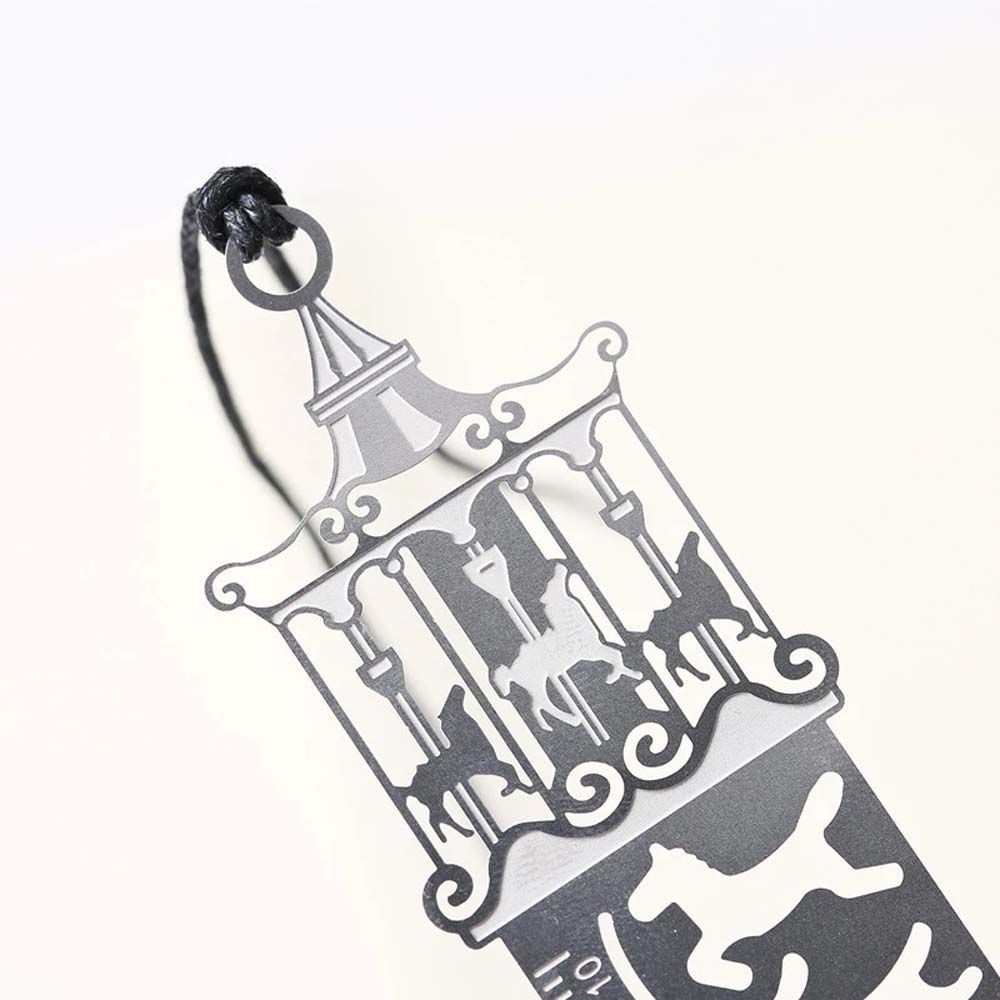 Kẹp đánh dấu trang sách đa năng thiết kế đục lỗ độc đáo tiện dụng cho trường học/ văn phòng