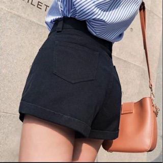 Quần short kaki lật lai co giãn lưng cao ( kèm ảnh chụp)