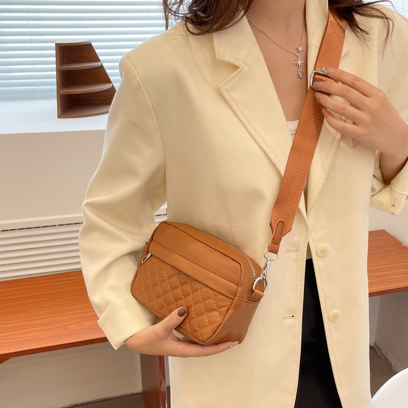 Túi Đeo Chéo Da PU Thời Trang Hàn Quốc Cho Nữ