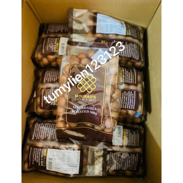 Hạt Macadamia Mourad’s Úc túi 500gr