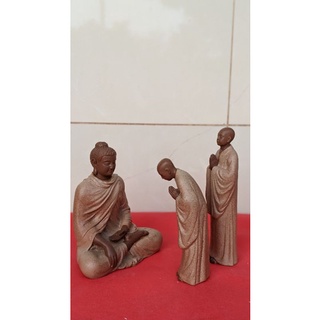 Tượng Đức Phật Bổn Sư Thích 18cm × 12cm.