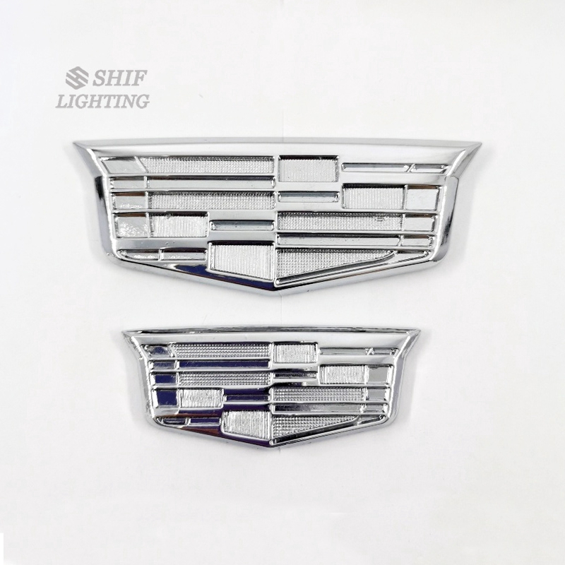Miếng dán logo bằng kim loại cao cấp trang trí xe hơi Cadillac