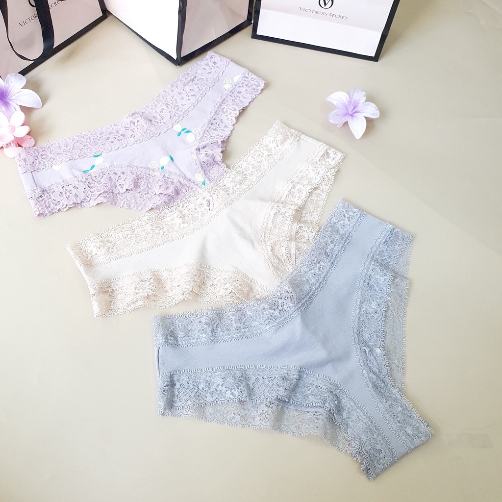 SIZE M 97-105 CM ( REN 4 5 8 ) Nửa Mông Quần lót Victoria's Secret chính hãng, săn sale giá rẻ