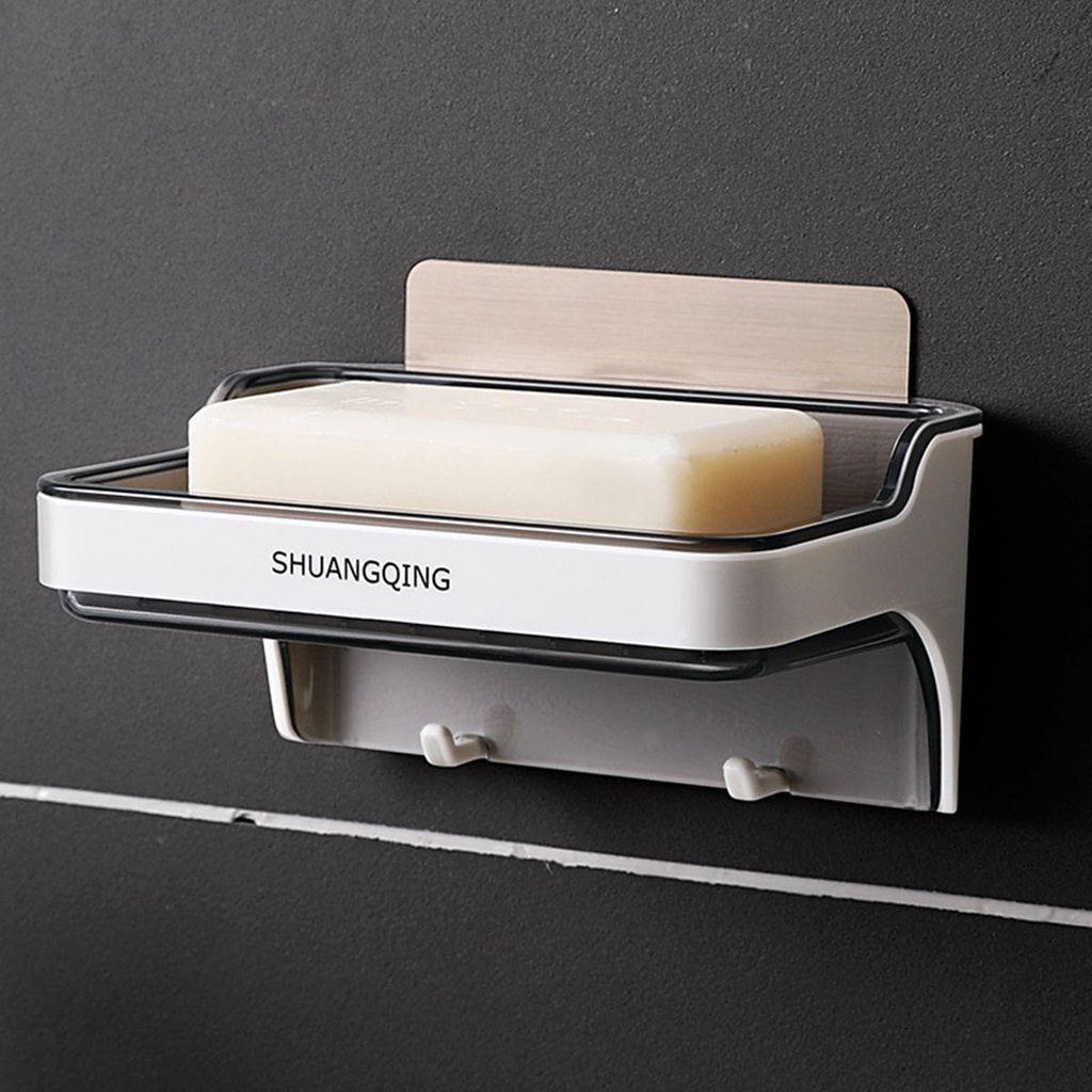 Khay Đựng Xà Phòng Gắn Tường Không Cần Khoan