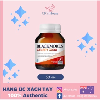 Viên uống cần tây hỗ trợ Gout Blackmores Celery 50 viên