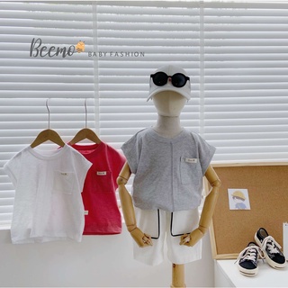 Áo phông cotton ba lỗ Beemo cho bé trai, bé gái kiểu dáng tanktop Hàn Quốc - 21A020 #5