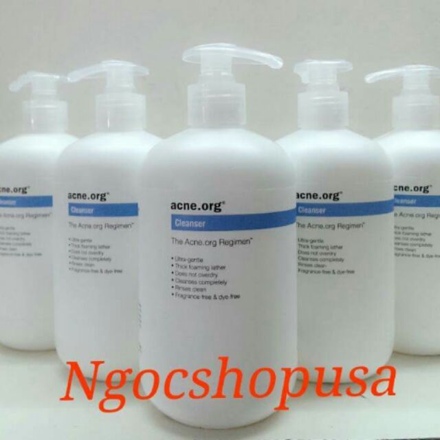 📢Sữa rửa mặt cho da mụn Acne.Org 236ml