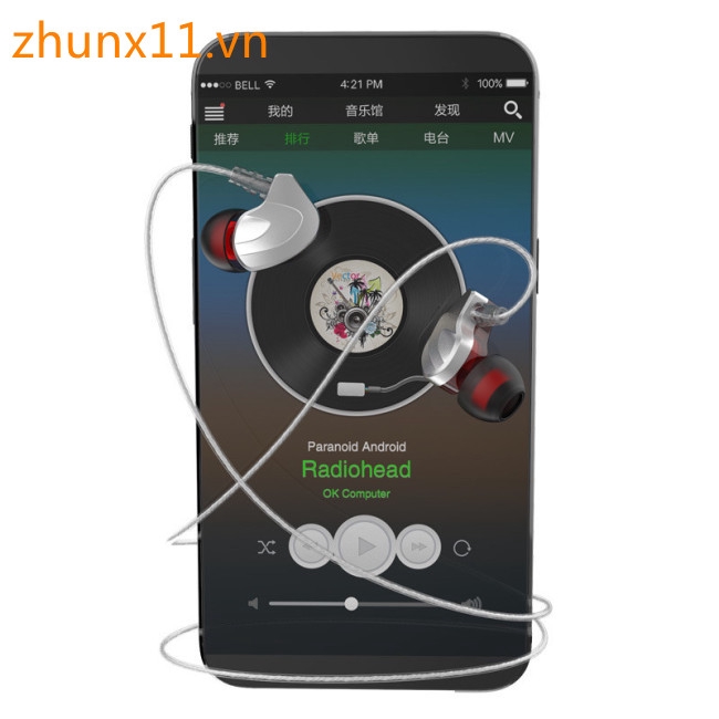 In-Ear 3.5mm for Apple Android Universal Phone Wired Call Sports Gaming Headset Line Control