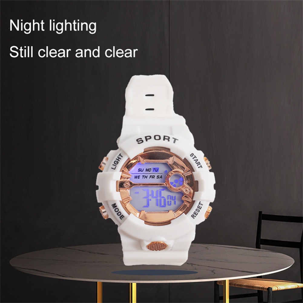 Thiếu Niên Fashional Đồng Hồ Điện Tử Nt-881 Mẫu Balo Học Sinh Thể Thao Dạ Quang Điện Tử Chống Nước Dây Nhựa