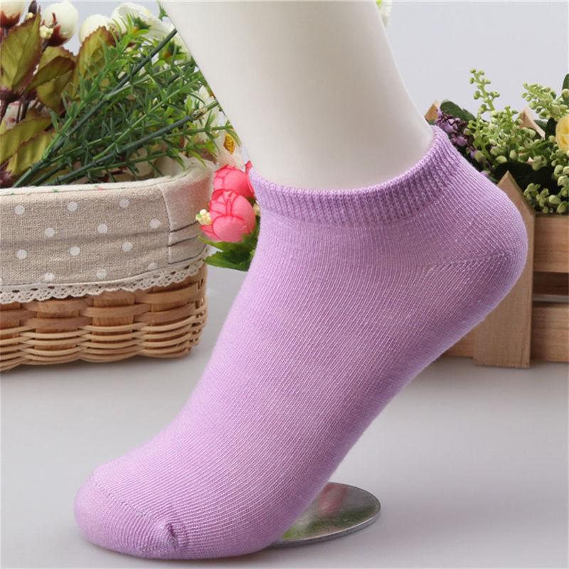 Set 5 đôi vớ cotton cổ ngắn cho nữ