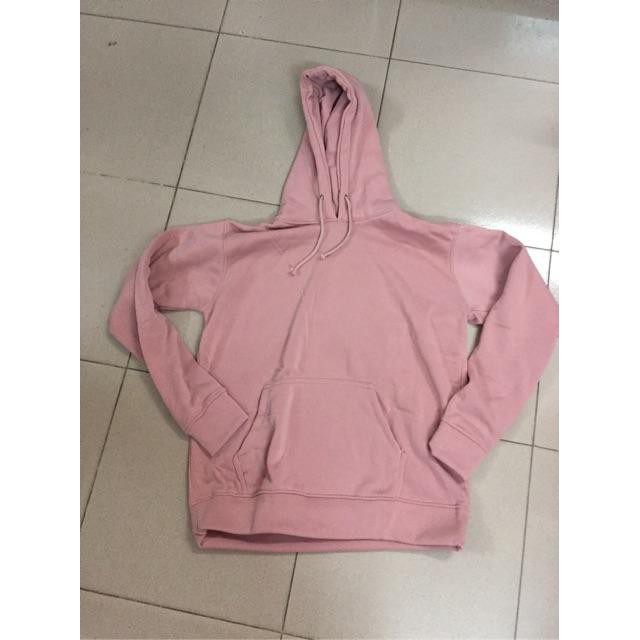 Áo Khoác Hoodie Basic Trơn - HỒNG RUỐC - Unisex | BigBuy360 - bigbuy360.vn