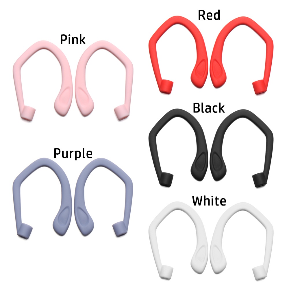 Móc Giữ Tai Nghe Thể Thao Bằng Silicon Mềm Chống Mất Nhiều Màu Sắc