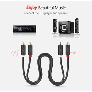 Cáp AUdio 2RCA ra 2RCA UGREEN AV104 Cao Cấp