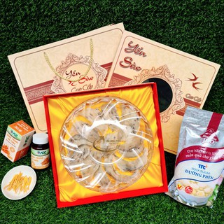 TỔ YẾN THÔ 100gr KÈM HỘP QUÀ TẶNG (Tặng Nhíp, Đường phèn & Đông Trùng Hạ Thảo)