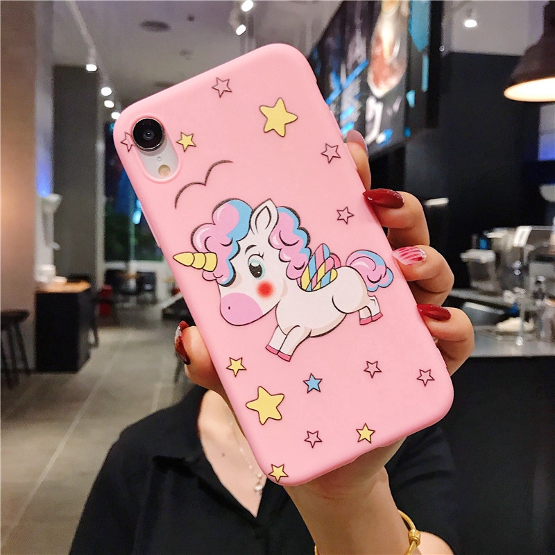 Samsung Galaxy A6 A6+ 2018 A8 A8+ 2018 A7 2018 A9 A5 2018 A5 A7 2017 A520 A720 Unicorn Soft Case