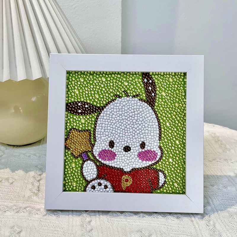 Bộ Tranh Đính Đá Tự Làm Tự Làm Mới Giáo Dục Cho Bé