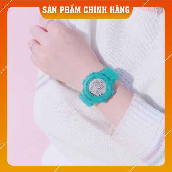 Đồng hồ nữ thể thao Shhors hàng chính hãng dây cao su trong