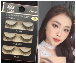 Mi giả lông chồn 3D cao cấp