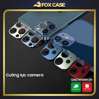Ốp viền nhôm bảo vệ Camera chống xước, chống va đập cho iPhone 12/ 12 Mini/ 12 Pro/ 12 Pro Max - Fox Case