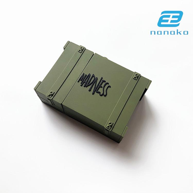 CREATIVE Vỏ Bảo Vệ Hộp Sạc Tai Nghe Airpods1 / 2 Kèm Móc Khóa Xinh Xắn