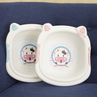 Free ship !!! chậu rửa mặt trẻ em cao cấp hình bò sữa
