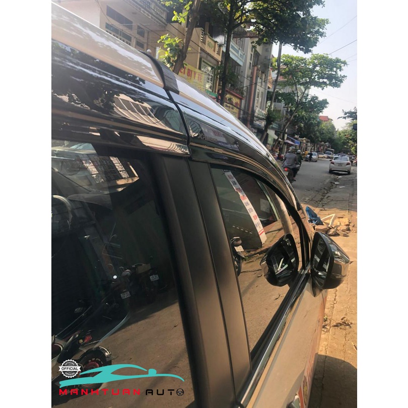 Vè Che Mưa Xe Mitsubishi Xpander 2018 - 2023 nhựa đen Thái cao cấp dày dặn