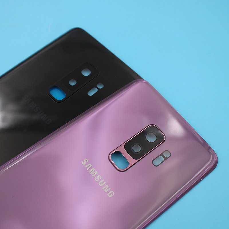 Mới Ốp Điện Thoại Mặt Gương + Nắp Pin + Logo Cho Samsung Galaxy s9 s9 Plus G960 G965 Galaxy s9 s9
