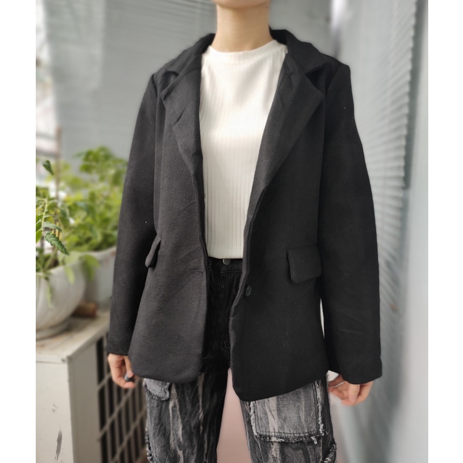 Áo Blazer Dạ Hàn second-hand, áo mangto, Trench coat - Đồ Si Bon MT26