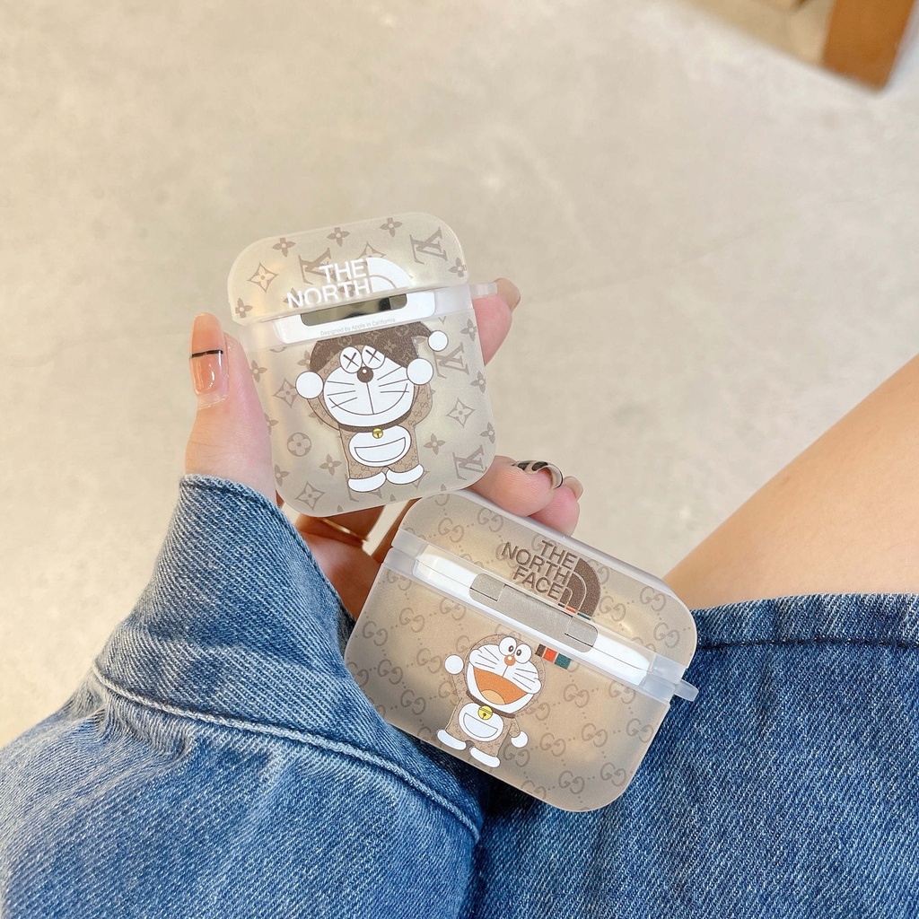 Vỏ Bảo Vệ Hộp Sạc Tai Nghe compatible AirPods 3 Pro Apple compatible AirPods Pro compatible AirPods3 Hình Chú Mèo Máy Vuông Năm 2021 Bằng TPU