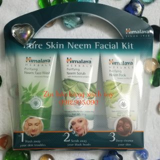 Bộ chăm sóc da Neem facial kit