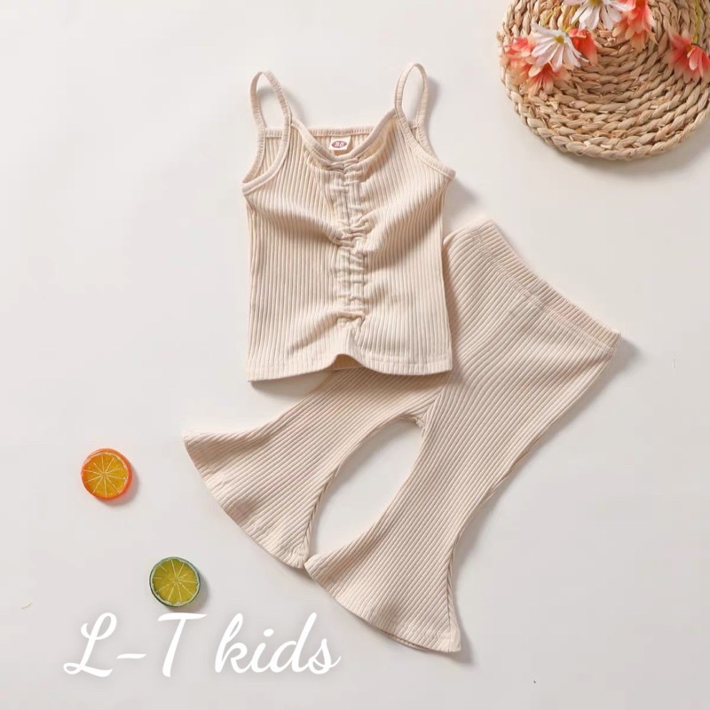 Bộ tăm lạnh ống loe cho bé gái