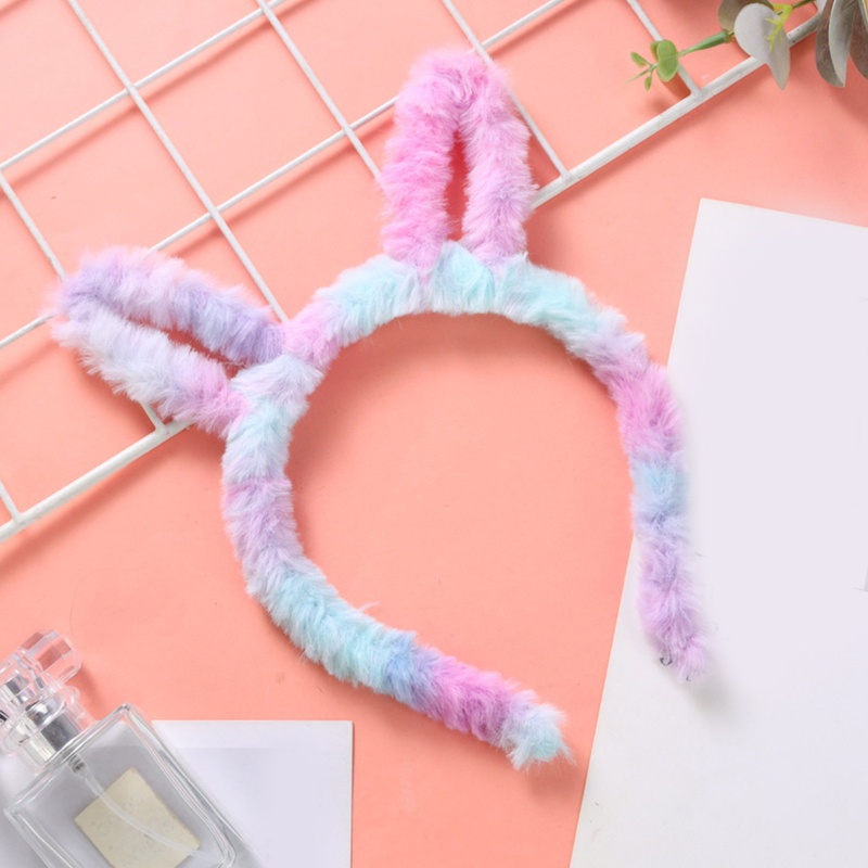 Flgo Băng Đô Tai Mèo Màu Gradient Dễ Thương