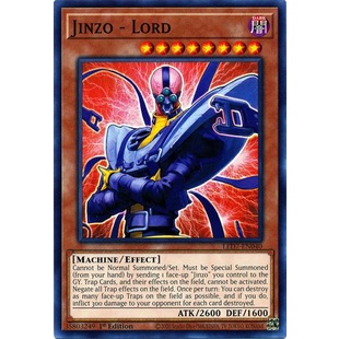 Thẻ bài Yugioh - TCG - Jinzo - Lord / LED7-EN040'