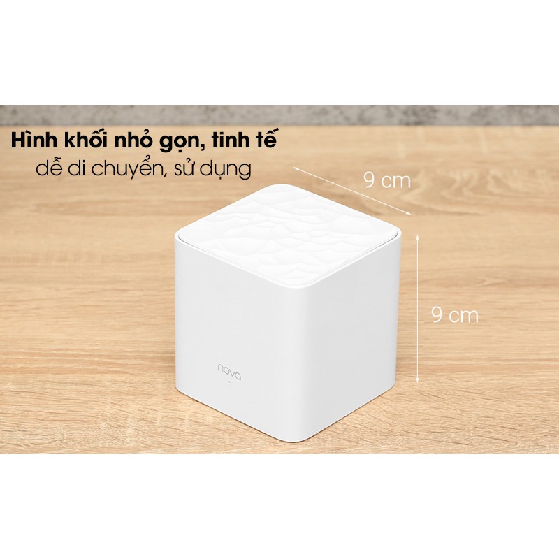 Router Wifi Mesh Chuẩn AC1200 Tenda Nova MW3 - Trắng - Hàng Chính Hãng | BigBuy360 - bigbuy360.vn