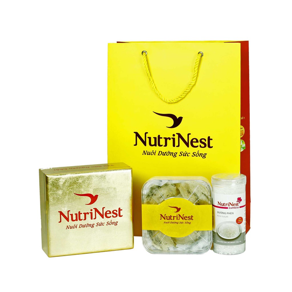 Tổ Yến Sào Góc Thô Còn Lông - NUTRINEST - 50g