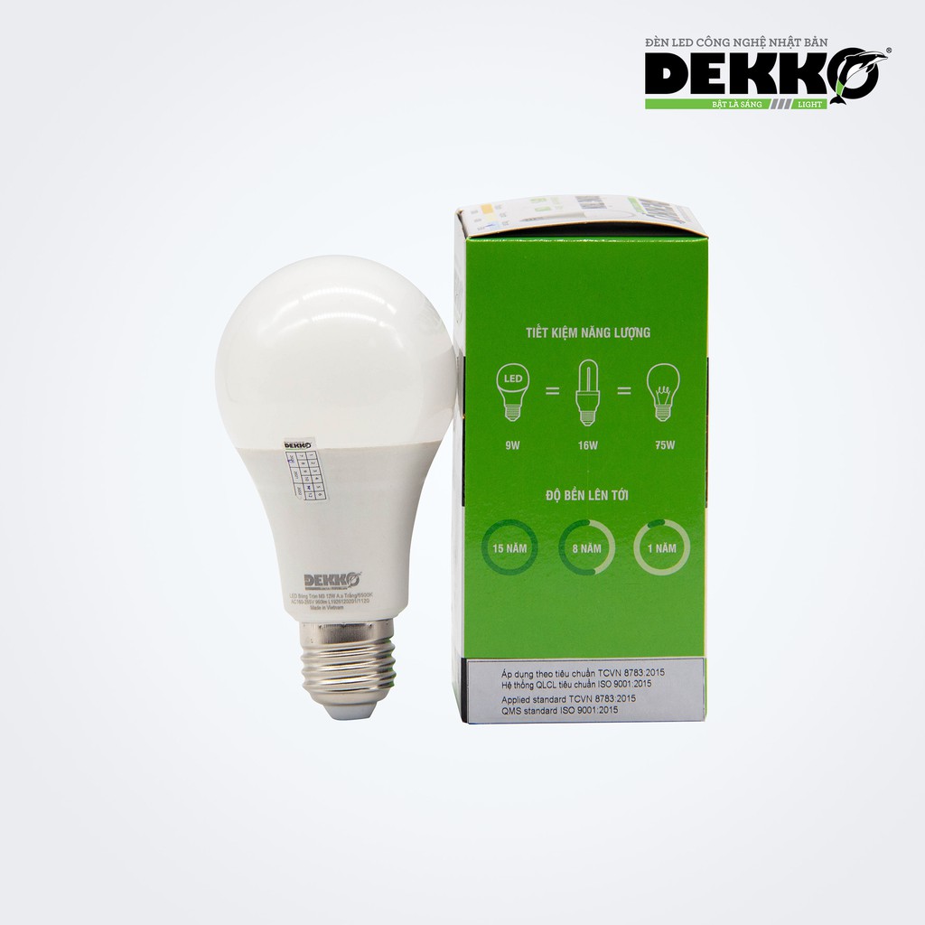 ĐÈN LED TRÒN DEKKO 5W SIÊU TIẾT KIỆM ĐIỆN BẢO HÀNH TẬN NHÀ 2 NĂM